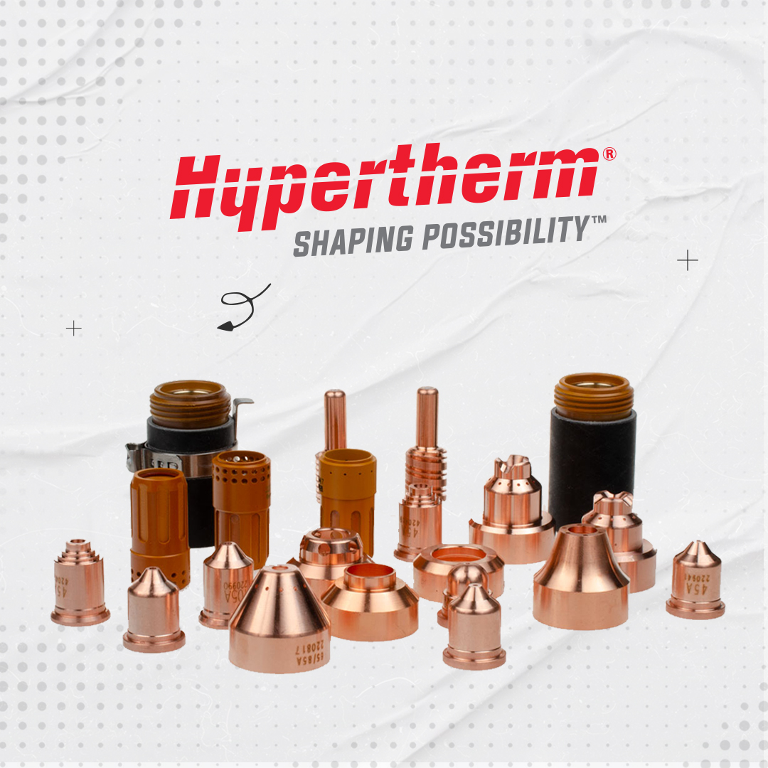 Hypertherm Powermax Sarf Malzemeleri Stoklarımızda